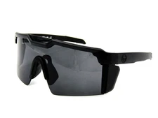 HeatWave Future Tech Shield Sunglasses Ultra Black, Z87+ (non polar) NWOT #AT262