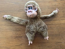 Vintage Rutherford III Monkey Plush Russ Berrie Thumb Toe Sucking Stuffed
