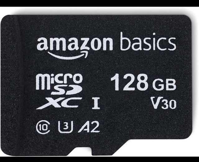 Amazon Basics 128GB microSDXC