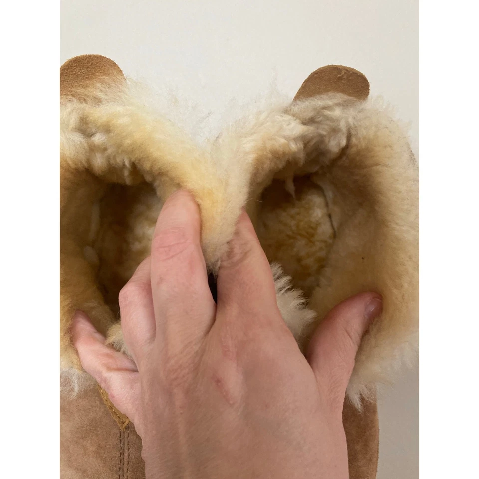 LL Bean Wicked Good Zapatillas Botas Mujer’s Talla 7 Cuero Piel Cordero 71341 Foto 4 de 4