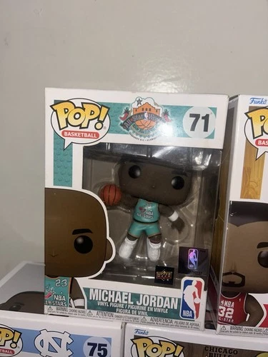 Funko Pop! Vinyl Michael Jordan NBA Basketball Upper Deck Exclusive Figure #71