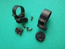 Rare STEYR Mannlicher SBS96/CL2 STEEL made QD Mounts f. SCOPE w. 1inch/26mm TUBE