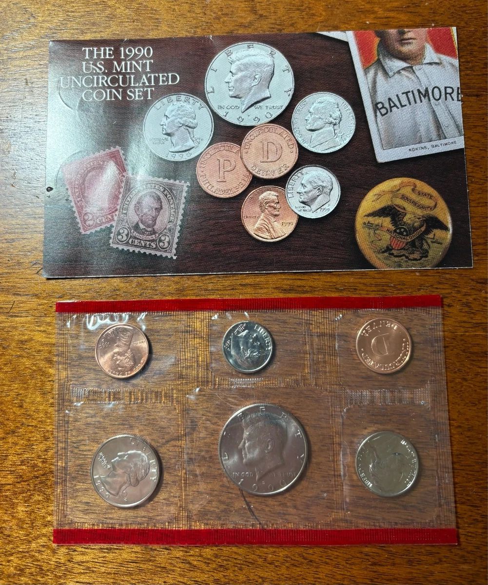 Uncirculated 1990 US Coin Mint Sets for sale | eBay