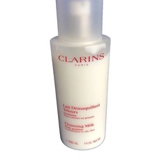 Clarins Cleansing Milk with Gentian 400ml (New) - Free Postage