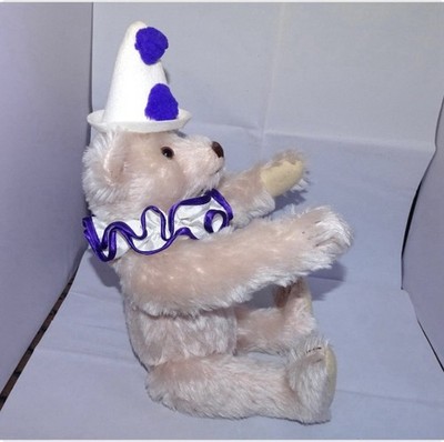 Steiff 407260 1926 Replica Teddy Clown Mohair Jointed Limited