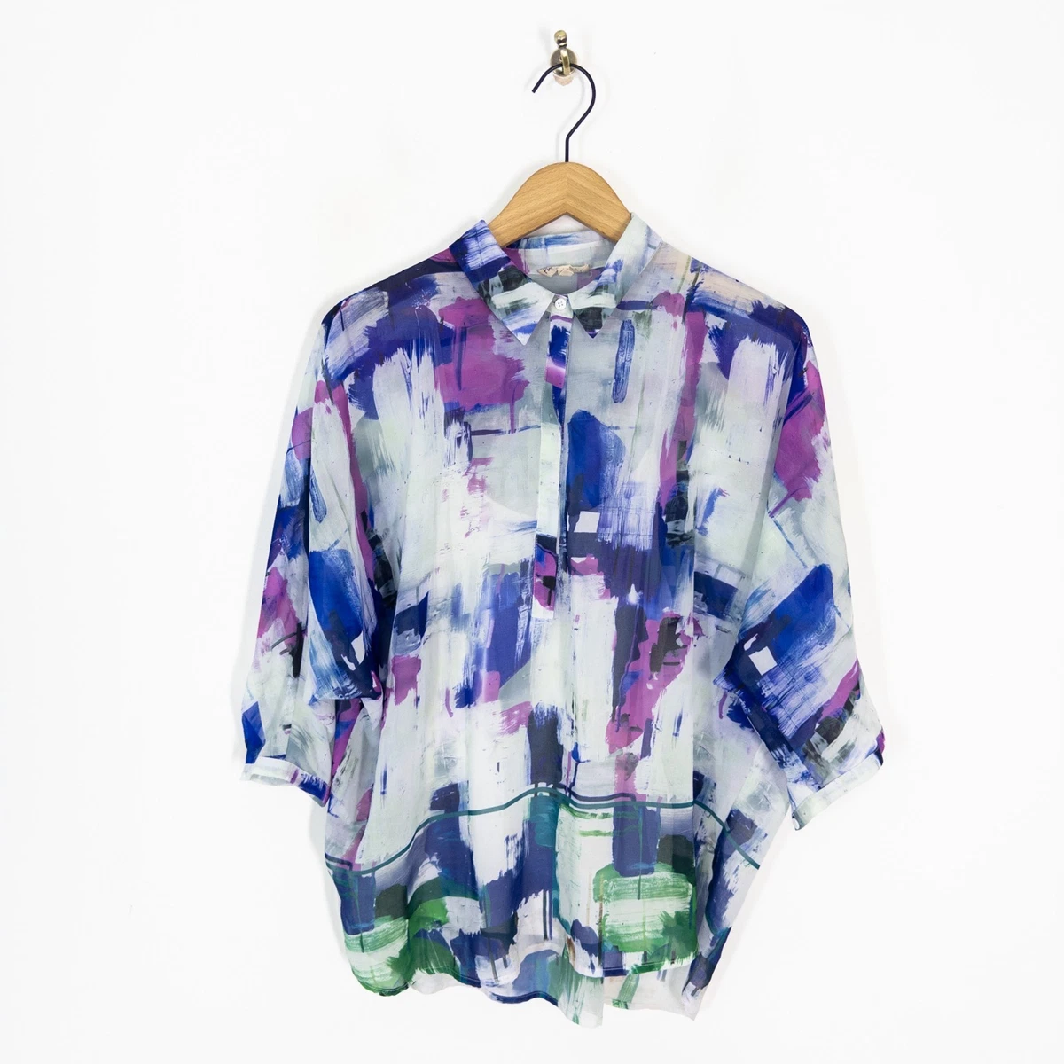Chemisier Blanc Phase Eight Taille 10 - Femme - Occasion En Très Bon état