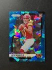 JAYDEN DANIELS 2024 PANINI PRIZM #347 BLUE ICE TRUE ROOKIE RC 52/99