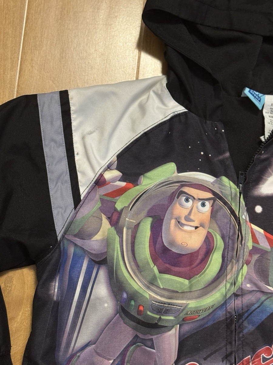 【激レア】トイ・ストーリー2 劇場 ジャンパー ウィンドブレーカー ジャケット Vintage Disney Toy Story Buzz Lightyear Zip Up Windbreaker Hoodie