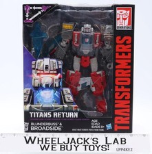 Blunderbuss & Broadside Transformers Titans Return 2016 Hasbro Figure NEW SEALED