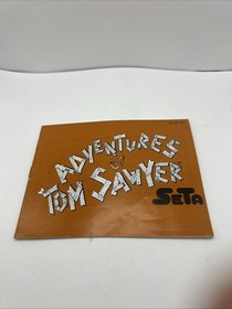 New Factory Sealed Adventures Of Tom Sawyer Nintendo NES H Seam Hang Tab Mark