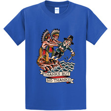 NEW Art Society TATTOO FLASH VOL. 7 ROYAL BLUE Tee Shirt SM-4XLARGE MADE IN USA