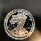 2020-W 'V75' End of WWII 75th Anniversary Proof Silver Eagle with Box and COA