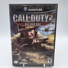 Call of Duty 2: Big Red One (Nintendo GameCube, 2005) NO MANUAL TESTED/WORKS