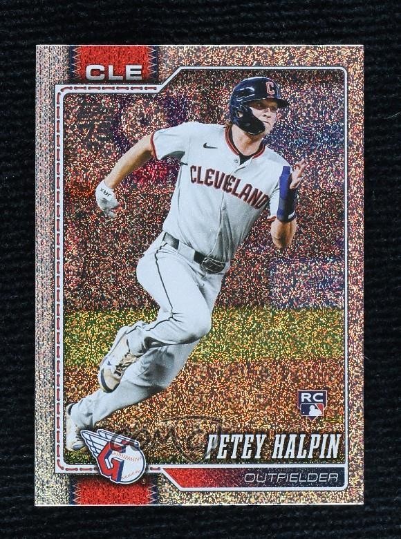 2026 Topps Series 2 HTA Sandglitter Petey Halpin #668 Rookie RC 0b5c