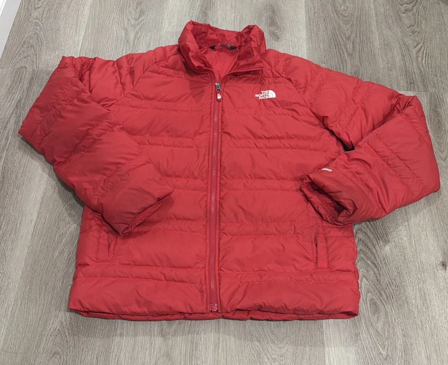The North Face Boys Size XL Red 550 Down Puffer Jacket