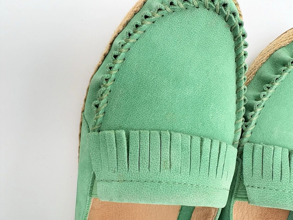Zapatos cómodos sin cordones de gamuza verde azulado 9 mocasines para mujer Ugg Marrah Foto 4 de 4