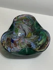 Vintage Murano Tutti Frutti Italian Art Glass Bowl/Ashtray AVEM Bizantino Series
