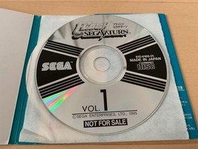 SS trial version software FLASH SEGA SATURN vol.1 FLASH SEGA SATURN DEMO DISC