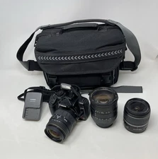 CANON EOS DIGITAL REBEL XTI 10.1MP DSLR CAMERA DS126151 w/ ACCESSORIES