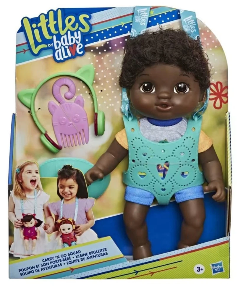 HASBRO Baby Alive Muñeca bebé que hace pipí y habla en inglés y español