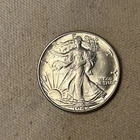 1942-P Walking Liberty Silver Half Dollar BU Uncirculated 650-80