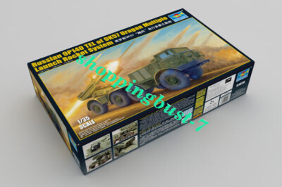 Trumpeter 01026 1/35 Soviet 9P140 TEL of 9K57 Uragan Multiple Launch Rocket