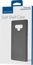 NEW Insignia Soft Shell Case for Samsung Galaxy Note 9 Black Matte NS-MSGN9TB