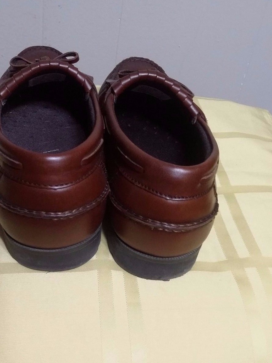 Hunters Buy Collection Brown Leather Loafers Tassel Men display picture 2