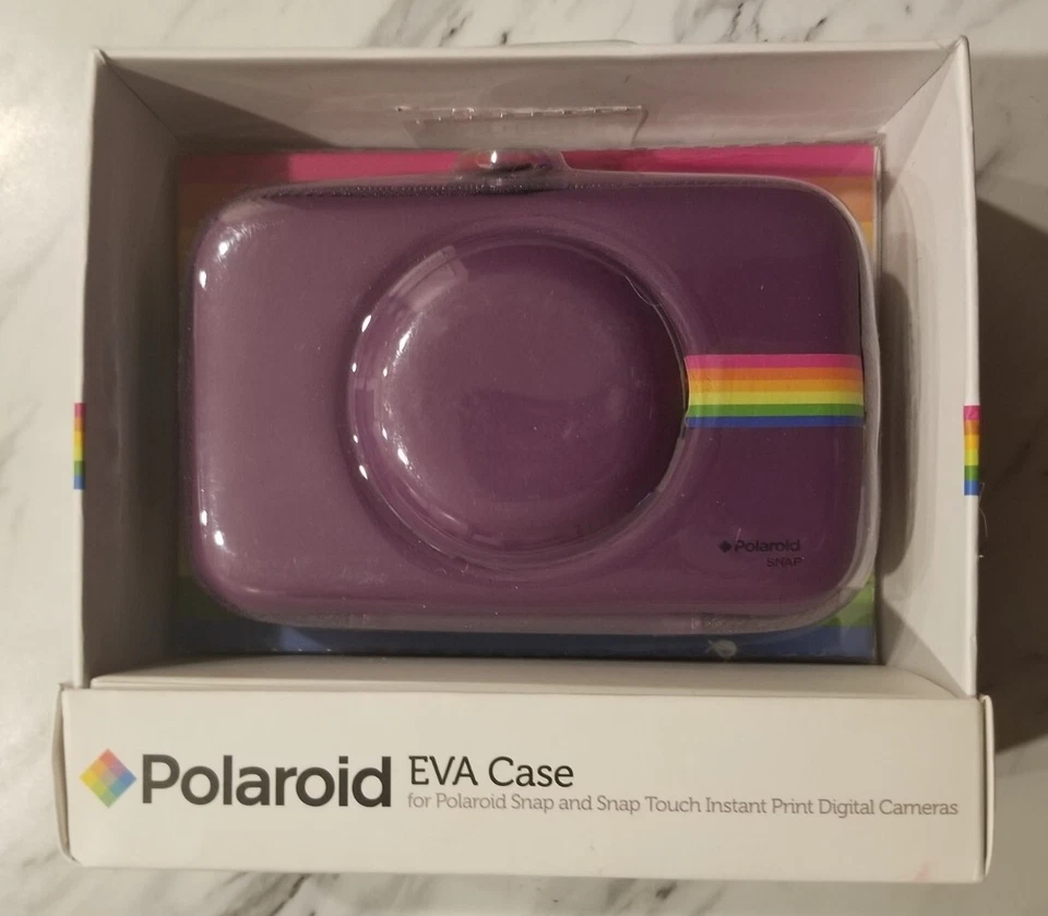 Estuche Polaroid Eva (Rojo/Púrpura) - Nuevo Foto 3 de 4