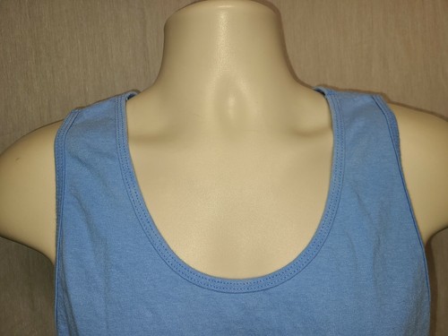 University of North Carolina Adult Small Blue Sleeveless TShirt - Picture 3 of 8
