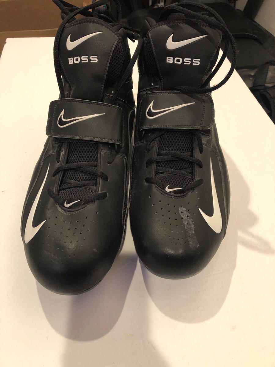 Nike air zoom boss d football cleats black white 310954 011 88472647083114 13.5 Nike | Shoes | Nike Air Zoom Boss D Football Cleats Black  main image 2