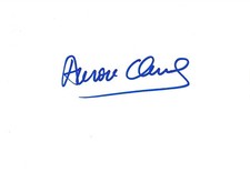Aurore Clement Autogramm signed 10x15 cm Karteikarte 