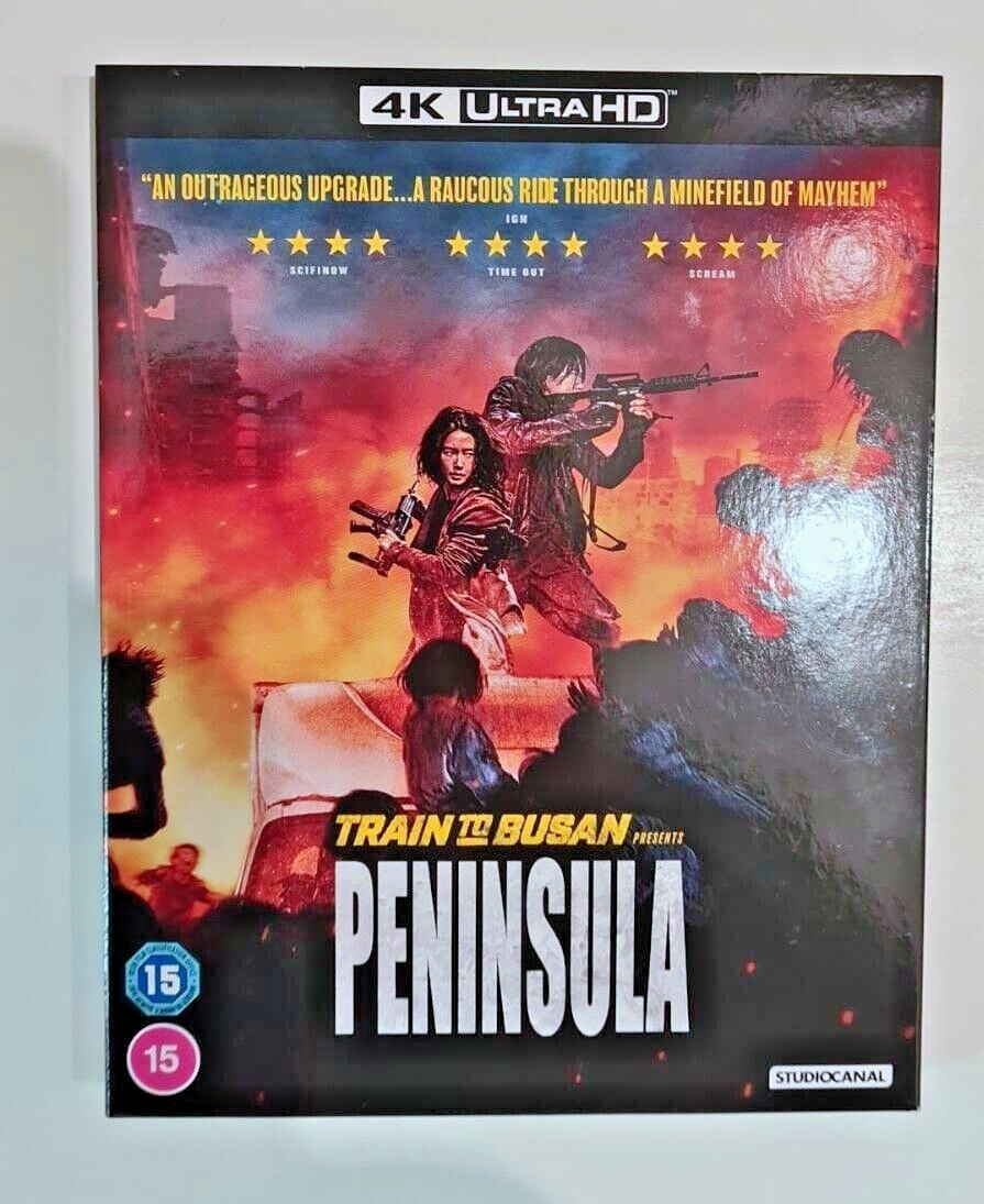 4K UHD BLU-RAY   TRAIN TO BUSAN  PENINSULA     BRAND NEW SEALED UK STOCK