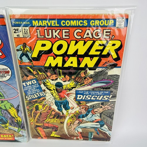 Paquete de libros de cómics de Marvel Power Man Luke Cage #22 DEC #36 OCT 1974 1976 de colección - Imagen 9 de 12