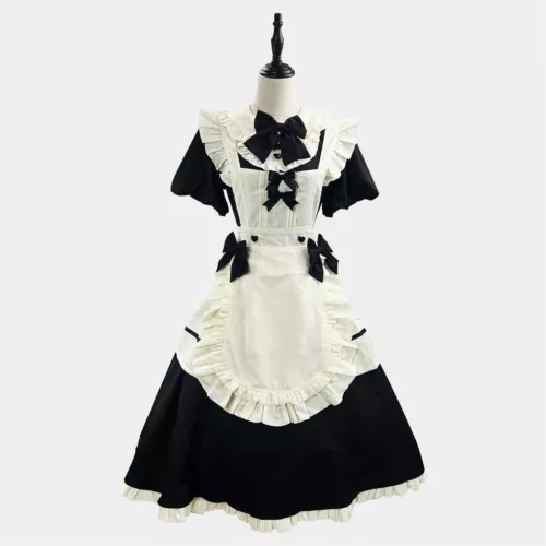 Lolita Maid Costume for Women Maid Outfit Victorian Maid Dress Housekeeper Dress