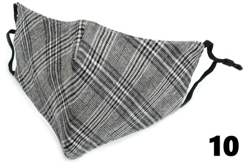 Unisex 100% Cotton 3 Layers Face Cover Mask Washable Reusable Breathable Dust - Picture 63 of 75