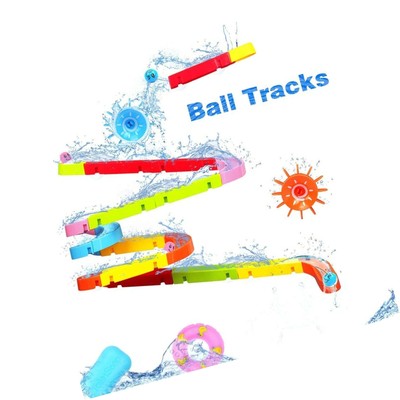 floating car track bath toy