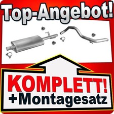 Auspuff f&uuml;r MERCEDES SPRINTER 2-t 3-t 2.9 TDi VW LT II 2.5 2.8 TDi 2.5 SDi