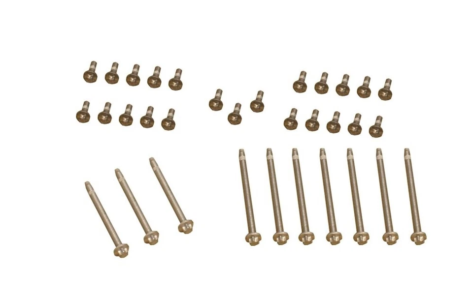 Juego de pernos y juntas para cárter de aceite del motor reemplazo BMW OEM # 11137548031/11132210959 Foto 2 de 3