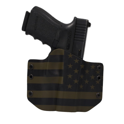 Springfield Handguns - OWB Holster - Optic Ready - Green & Black USA