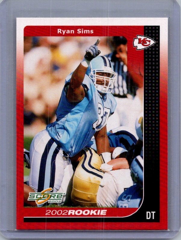 2002 Score #306 Ryan Sims