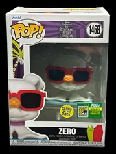 Funko Pop! Zero GITD #1468 3K Pieces - 2024 SDCC Con Sticker w/Protector