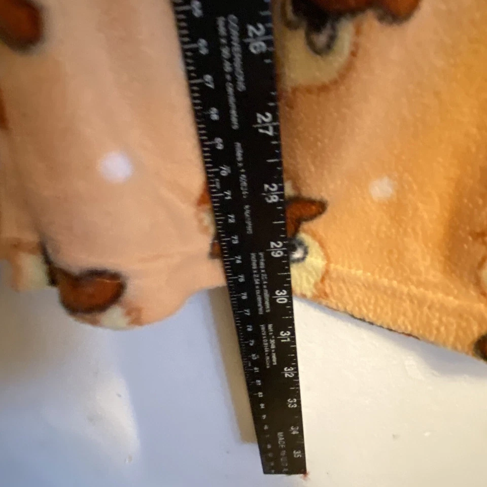 Jolie Pajamas Peach Floral Lounge Pants Women’s Size XL Stretch Pull On Soft - Image 4 of 4