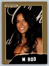 2008 Popcardz # 10 -  Gold Variant  -  Michelle Rodriguez