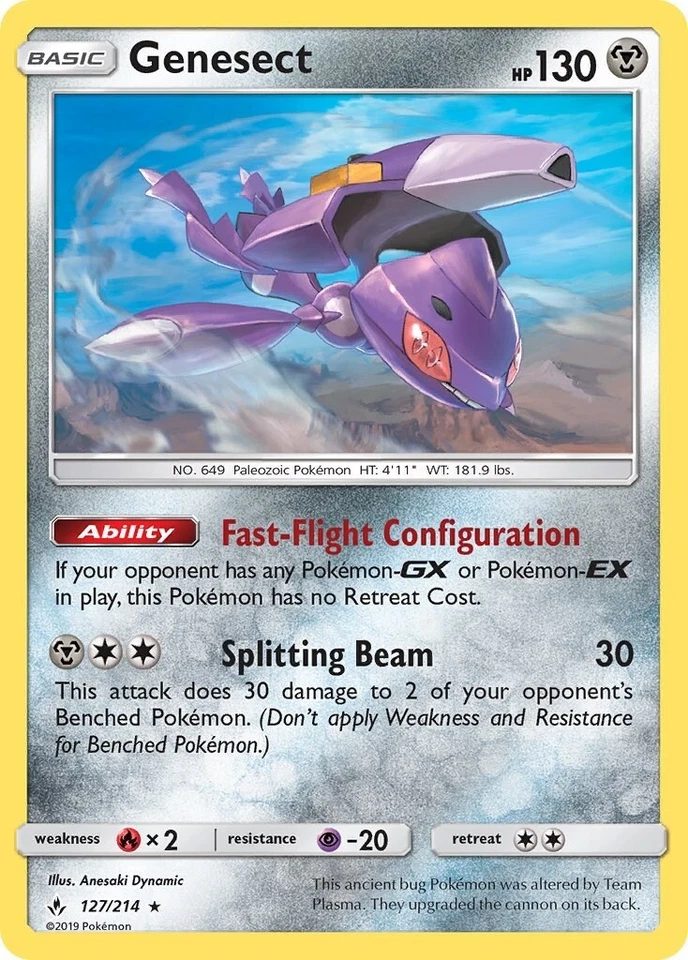 Genesect 127/214 Sm-Unbroken Bonds