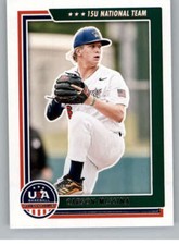 2022 Panini Stars and Stripes #89 Carson Messina USA Baseball 15U National Team