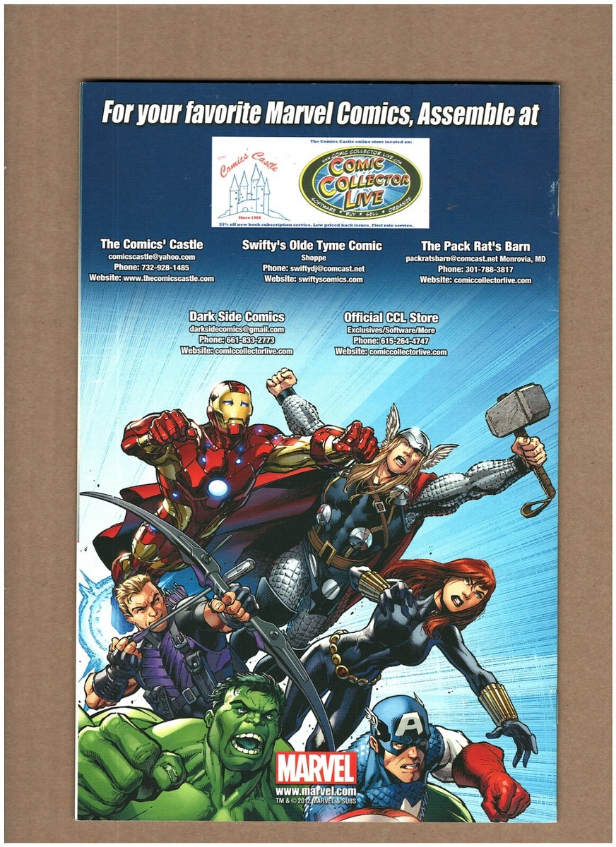 Avengers Assemble #1 Marvel Comics 2012 Comic's Castle Variant VF