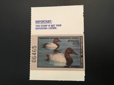 ICOLLECTZONE  US Tennessee 1988 TN12  Duck Stamp VF NH