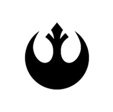 Image of H15 S -XL Star Wars Rebel Alliance Decal Vinyl Sticker Wall Window Cup Car Van