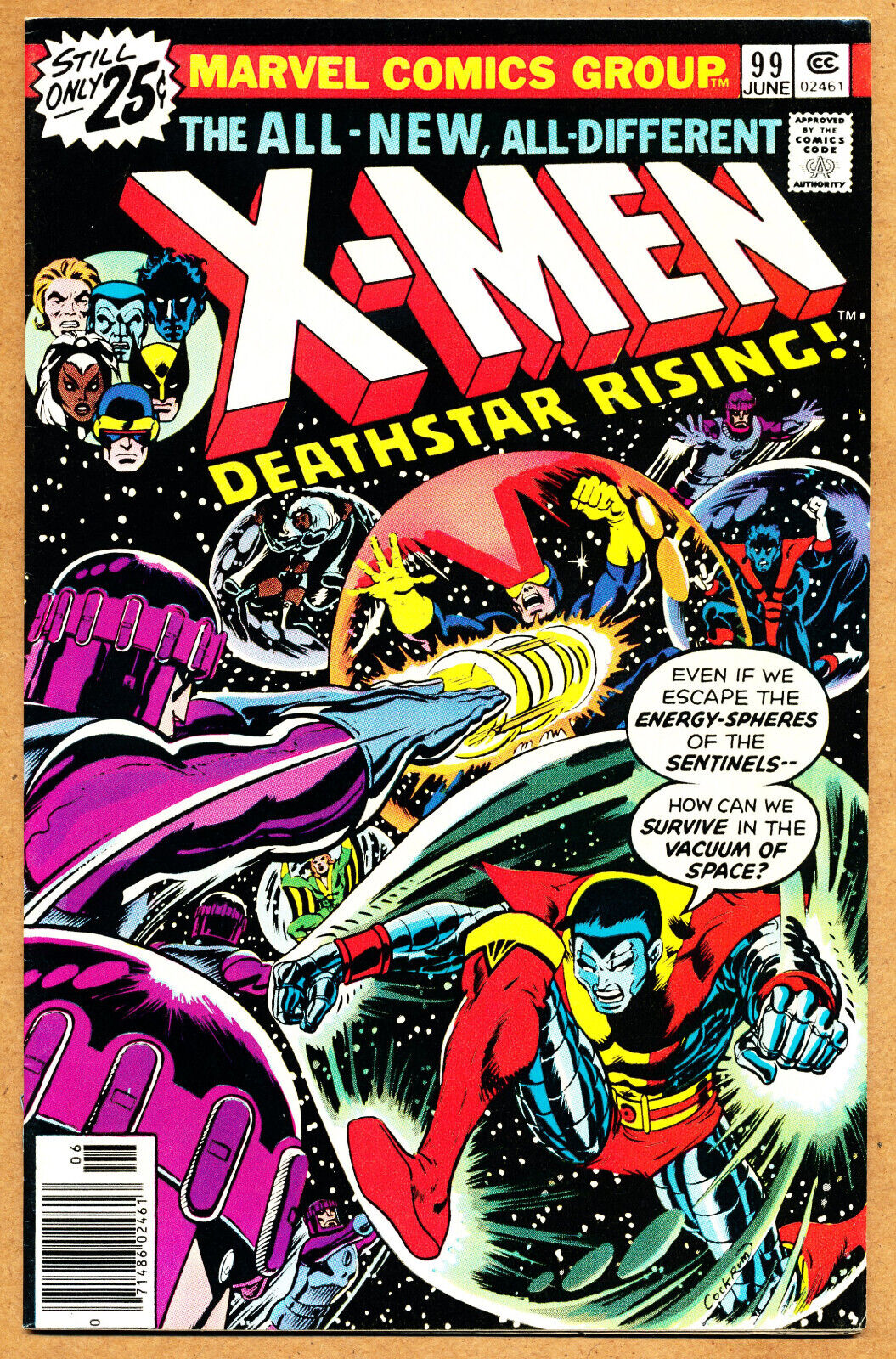 X-MEN #99 (1976) 1ST BLACK TOM CASSIDY! Non-CGCed.